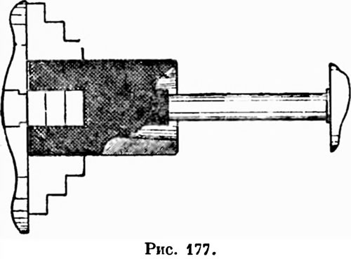 Зажим и проход кружком конусной втулки малого диаметра